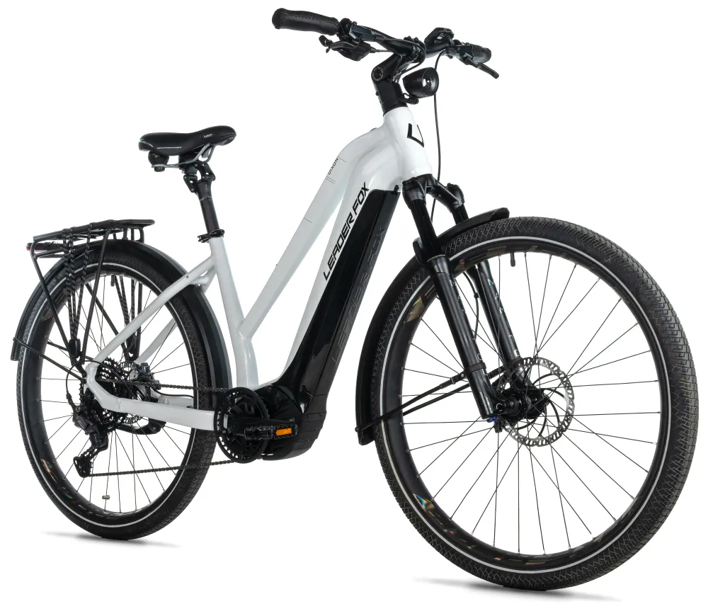 Leader Fox DIXON 29 Lady Hvit 835Wh - 150km