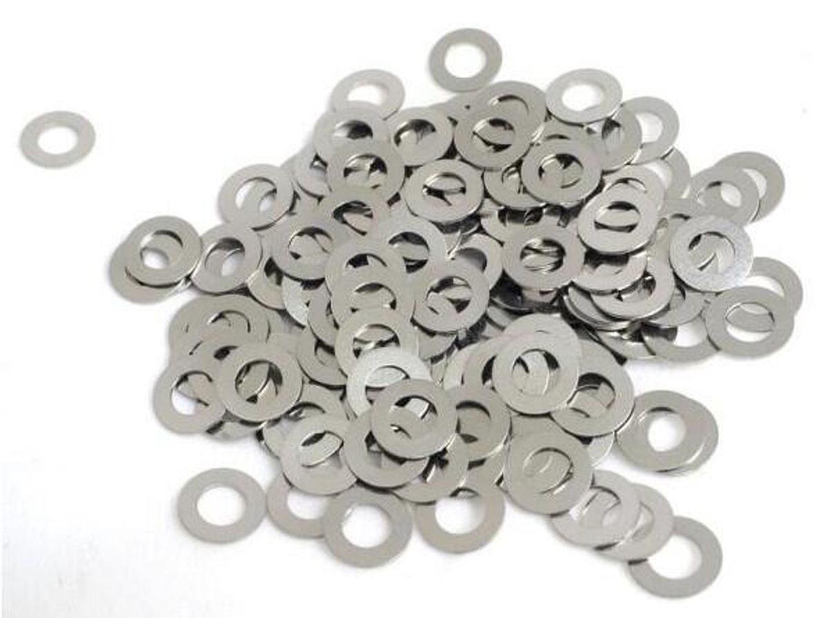 Sapim Nippelskiver Rund 0,9 mm – 100 pk