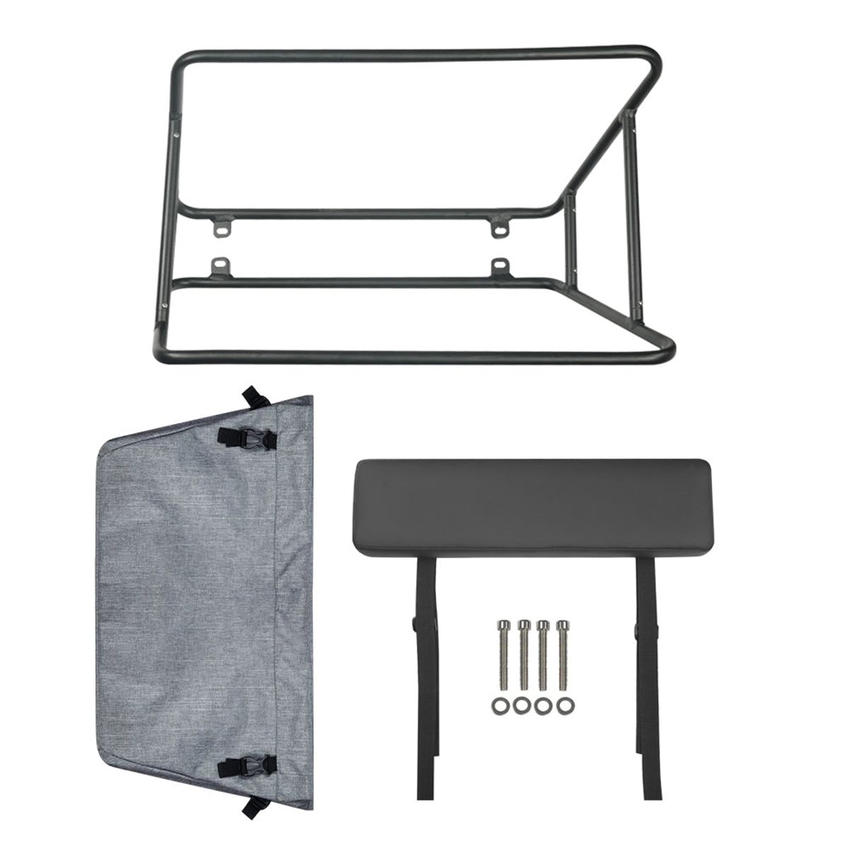 Sikkerhetsgrind med pute til barn Fiido T2