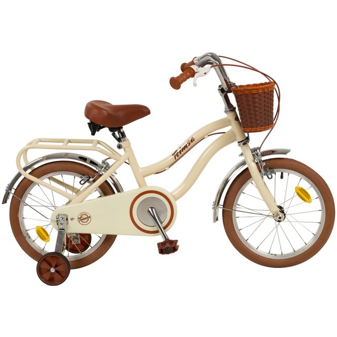 Hovedbilde Barnesykkel 16” Vintage rosa med kurv og ...