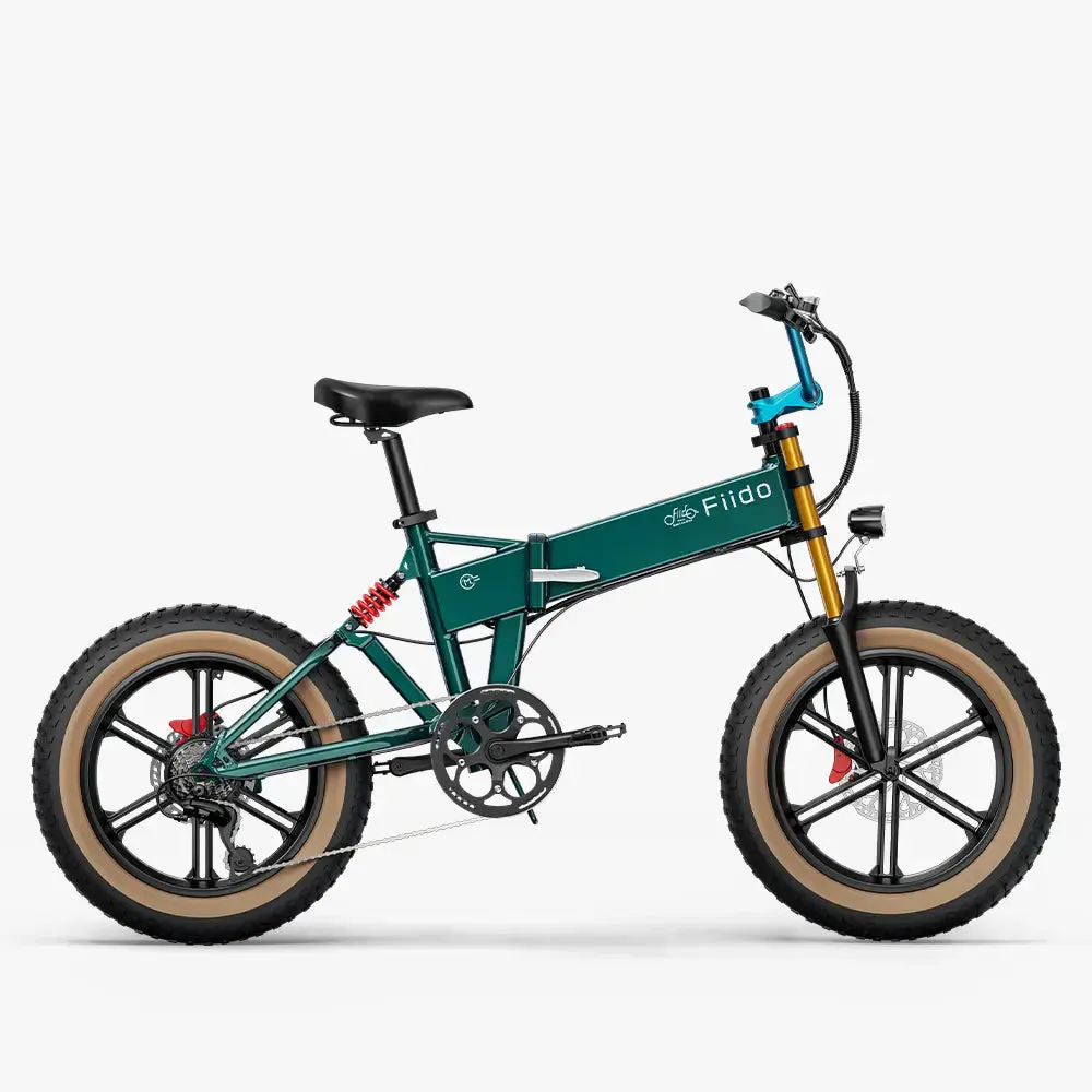 Fiido M1 Pro - Fulldempet sammenleggbar el-fatbike