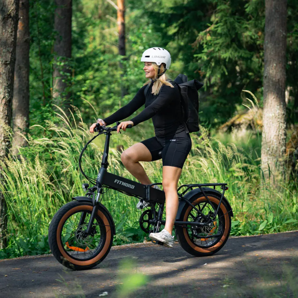 FitNord Rumble 150 Elfatbike - Sammenleggbar