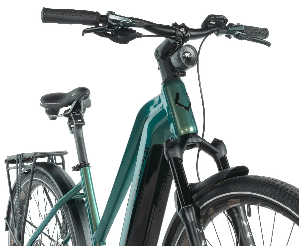 Leader Fox DIXON 29 Lady Grønn 835Wh - 150km