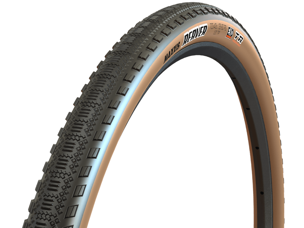 Maxxis Reaver Gravel TR EXO Dekk E25, 120TPI, 2C, Tanwall