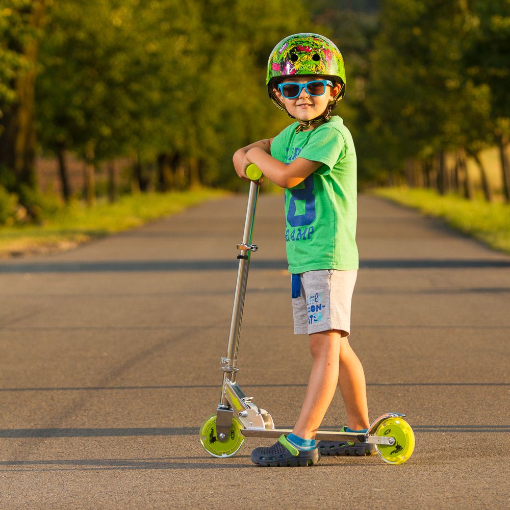 Sparkesykkel WORKER Racer Urban Boy LED-hjul