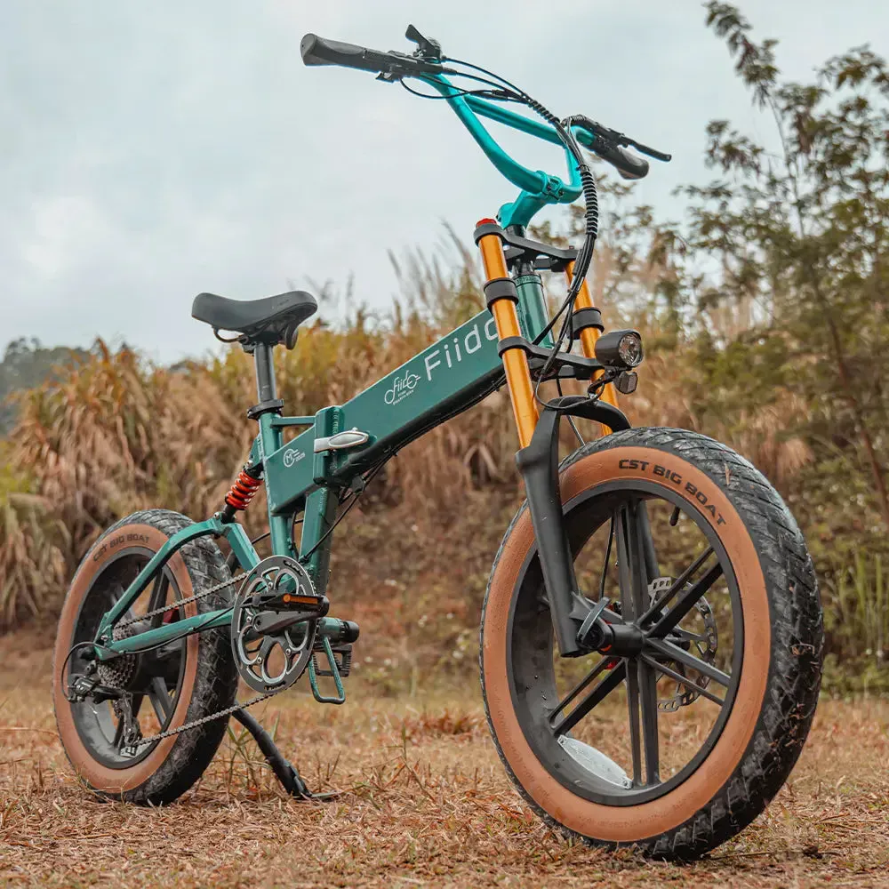 Fiido M1 Pro - Fulldempet sammenleggbar el-fatbike