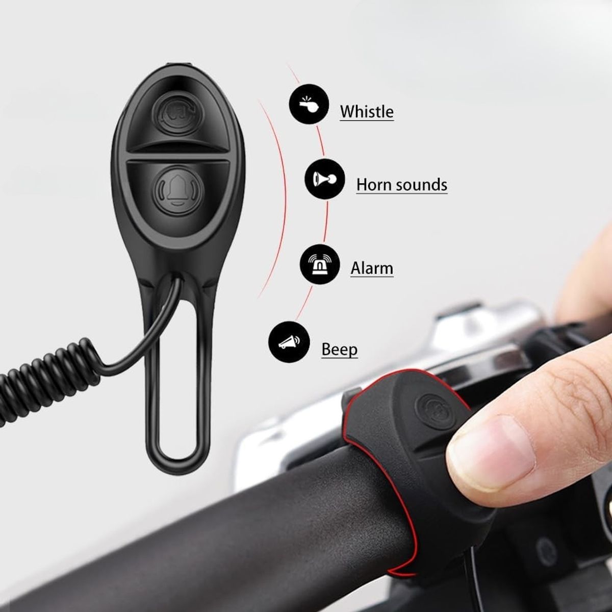 Elektrisk Sykkelklokke inSPORTline eBellmin - 120 dB