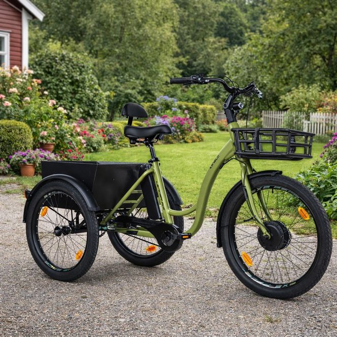 Hovedbilde Elektrisk sykkel med 3 hjul  - 24