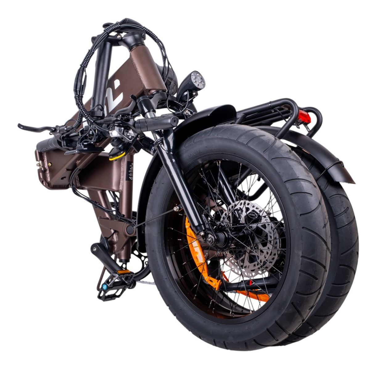 Sammenleggbar elsykkel fatbike inSPORTline ISL Baxom Lite 720Wh – 20