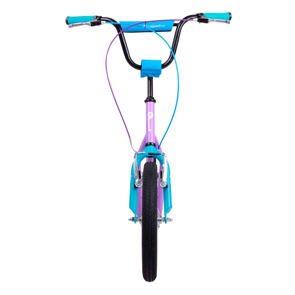 Kick Scooter sparkesykkel inSPORTline Suter SE Purple-Blue