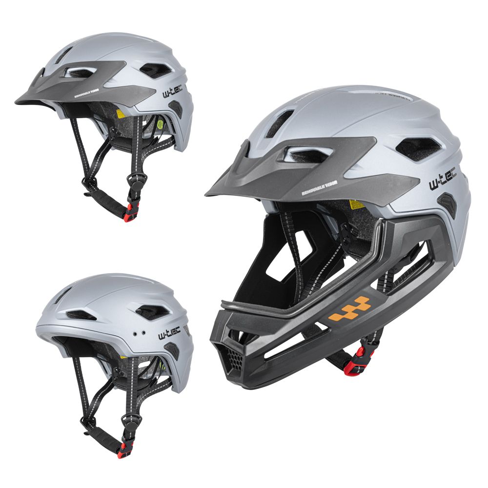 Junior Sykkelhjelm W-TEC Estreito Downhill/BMX - fargevalg