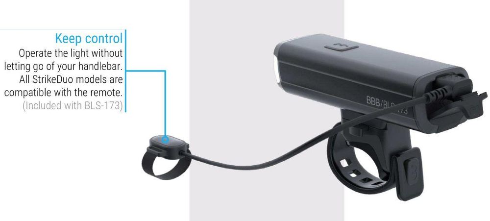 Frontlykt BBB StrikeDuo BLS-172