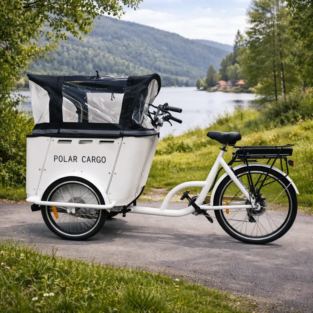 Polar Cargo elektrisk lastesykkel - cargobike 500W