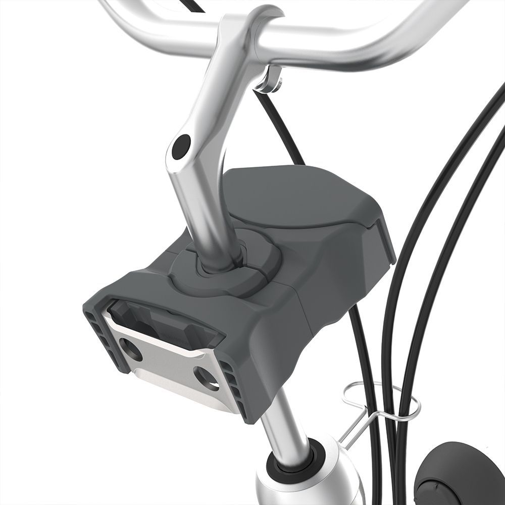Frontmontert barnesykkelsete m/ adapter - fargevalg