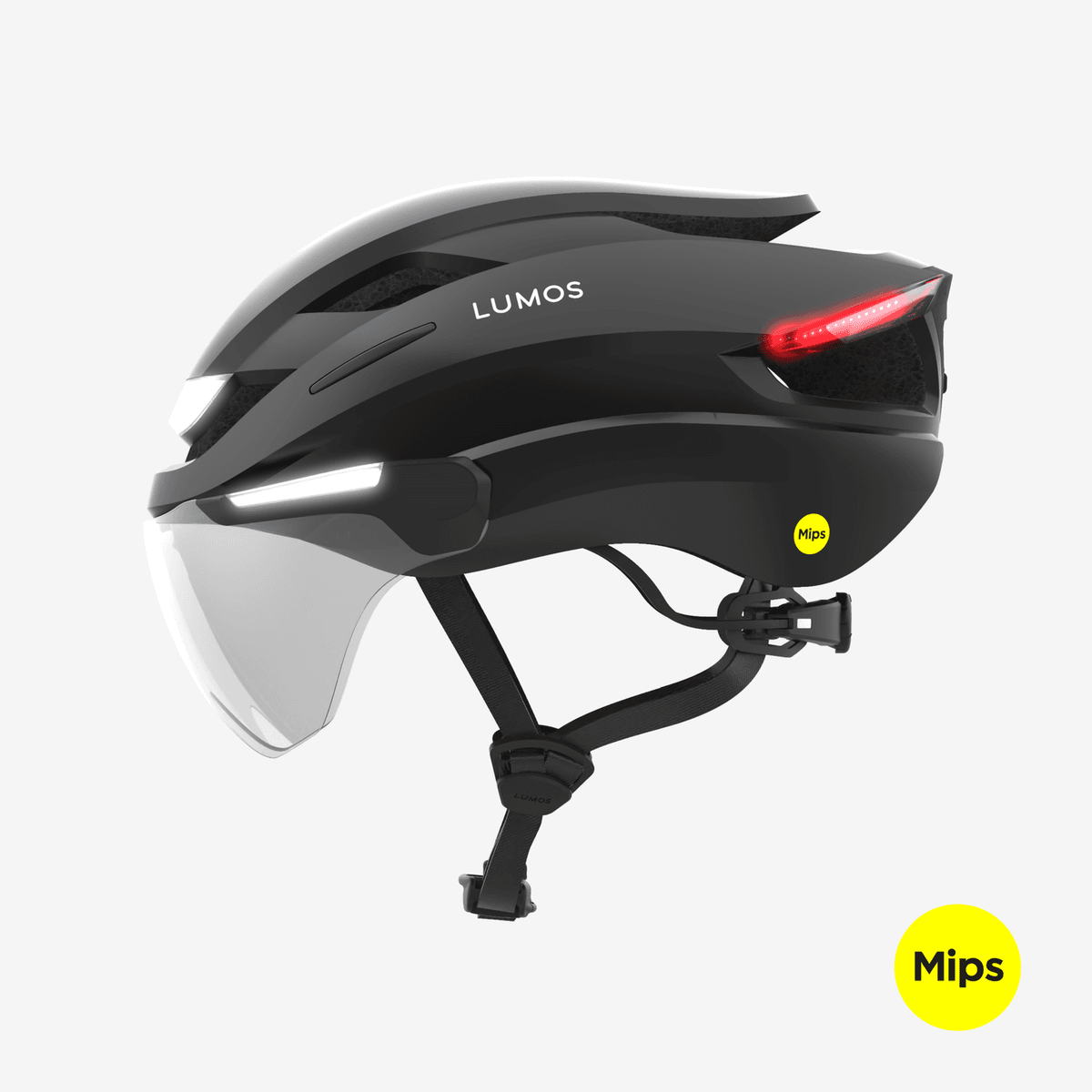 Lumos Ultra E-Bike MIPS hjelm med visir og lys
