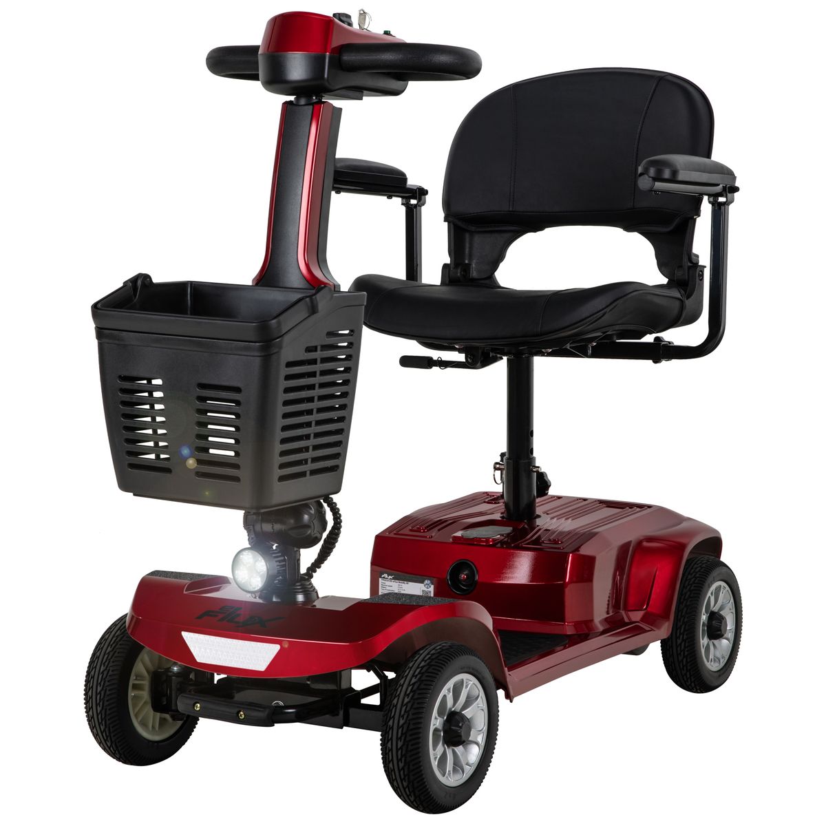 Mobilitetsscooter eFlux M1 - rød/sort
