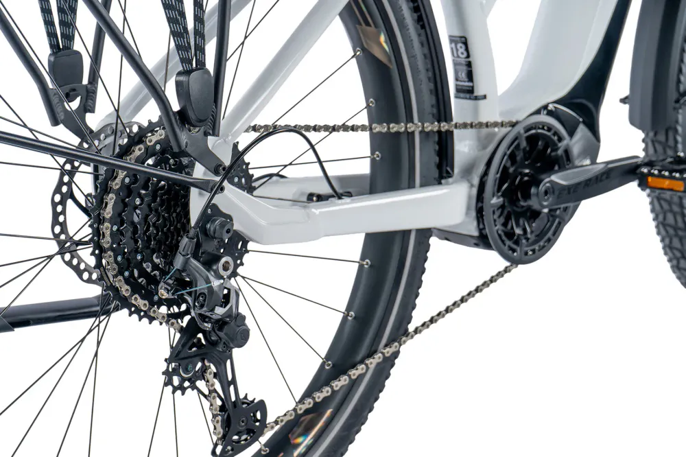 Leader Fox DIXON 29 Lady Hvit 835Wh - 150km