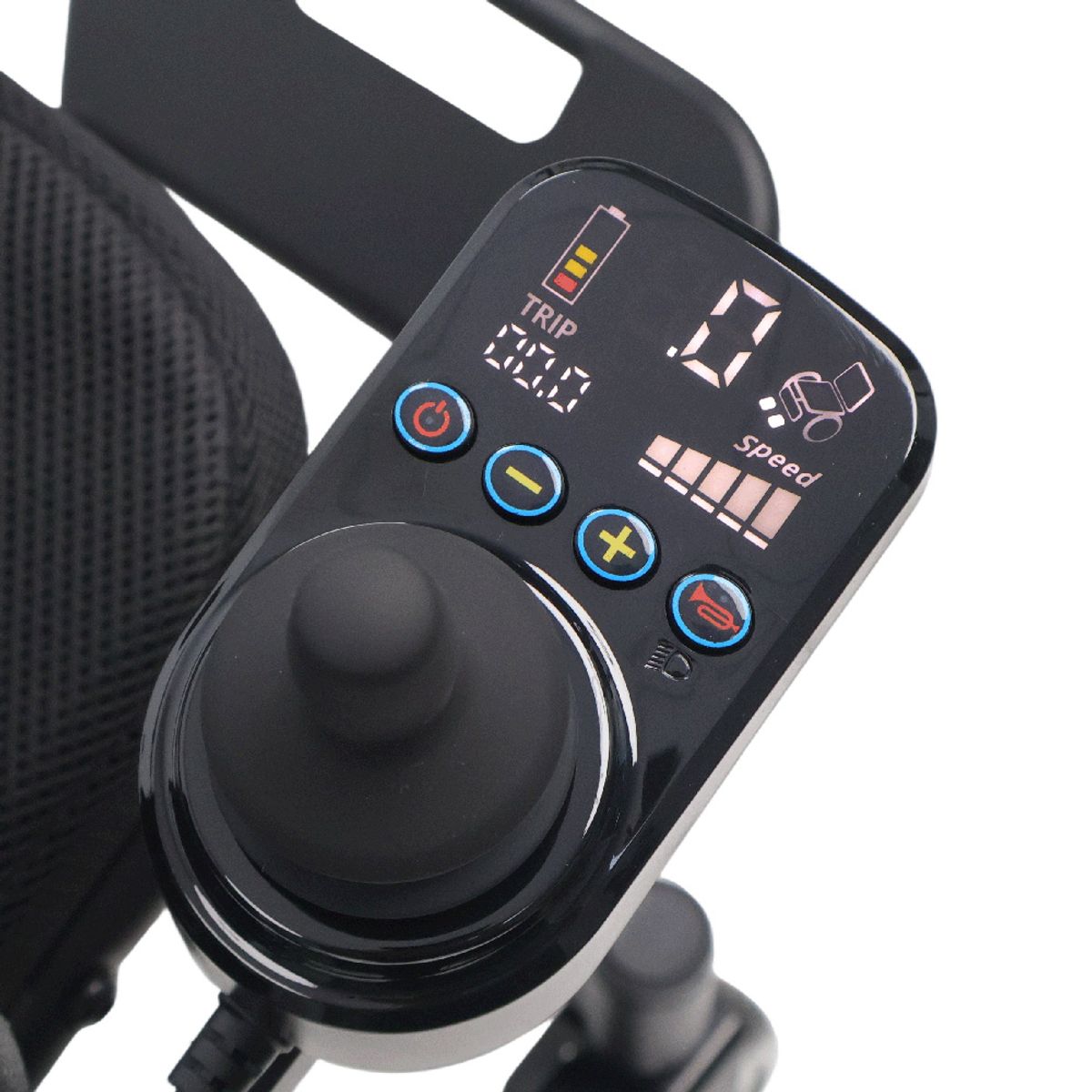 Elektrisk rullestol inSPORTline Zara – Ultralett, sammenleggbar